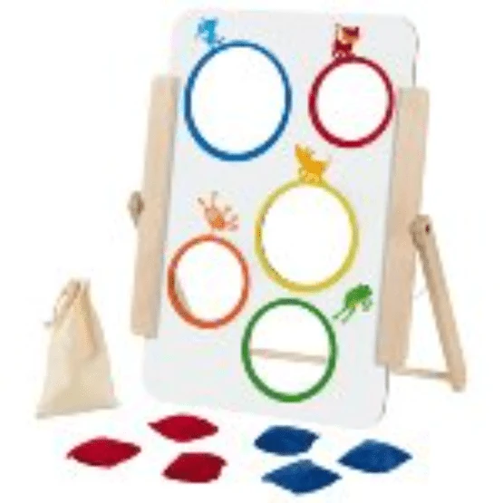 GoKi 56330 Zielwurfspiel für Klein und Groß, beidseitig bespielbar