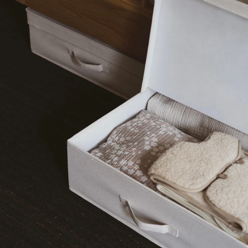 Bettschublade / Aufbewahrungsbox 59 x 70 cm für Quax Babybetten 140 x 70 cm