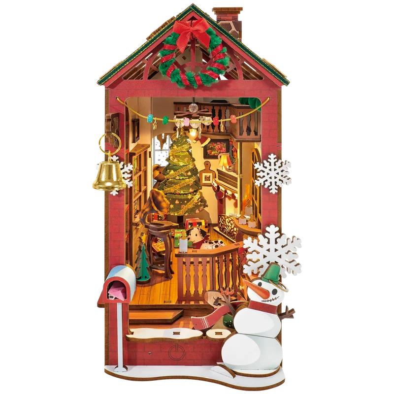 Robotime Book Nook Christmas Indoor Scene TGC07