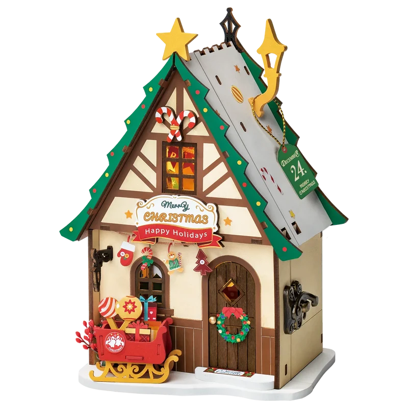 Robotime Twinkling Christmas House DS036