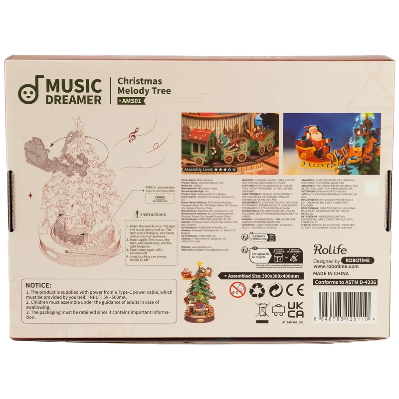 Robotime Christmas Melody Tree AMS01