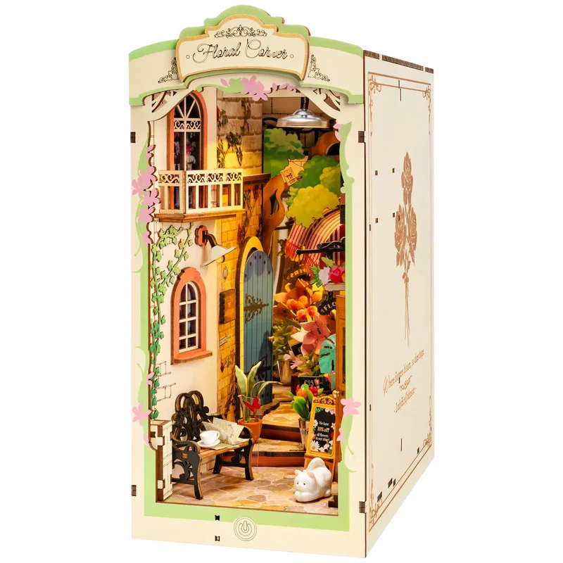 Robotime Book Nook Floral Corner TGB09