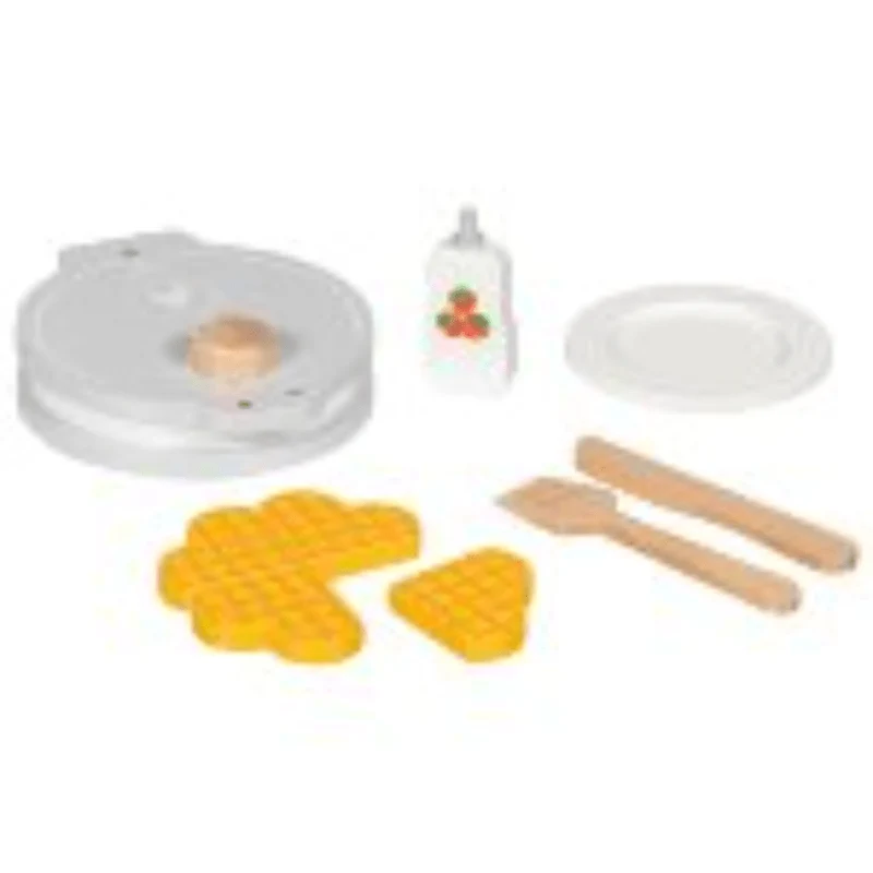 GoKi 51532 Waffeleisen mit Zubehör, 9-teilig