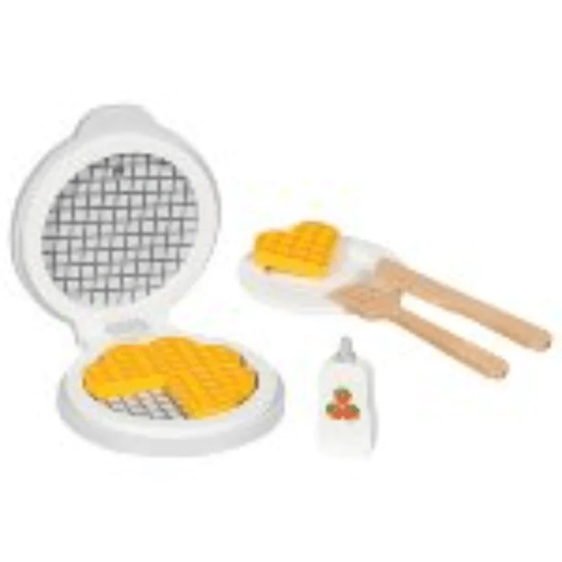 GoKi 51532 Waffeleisen mit Zubehör, 9-teilig