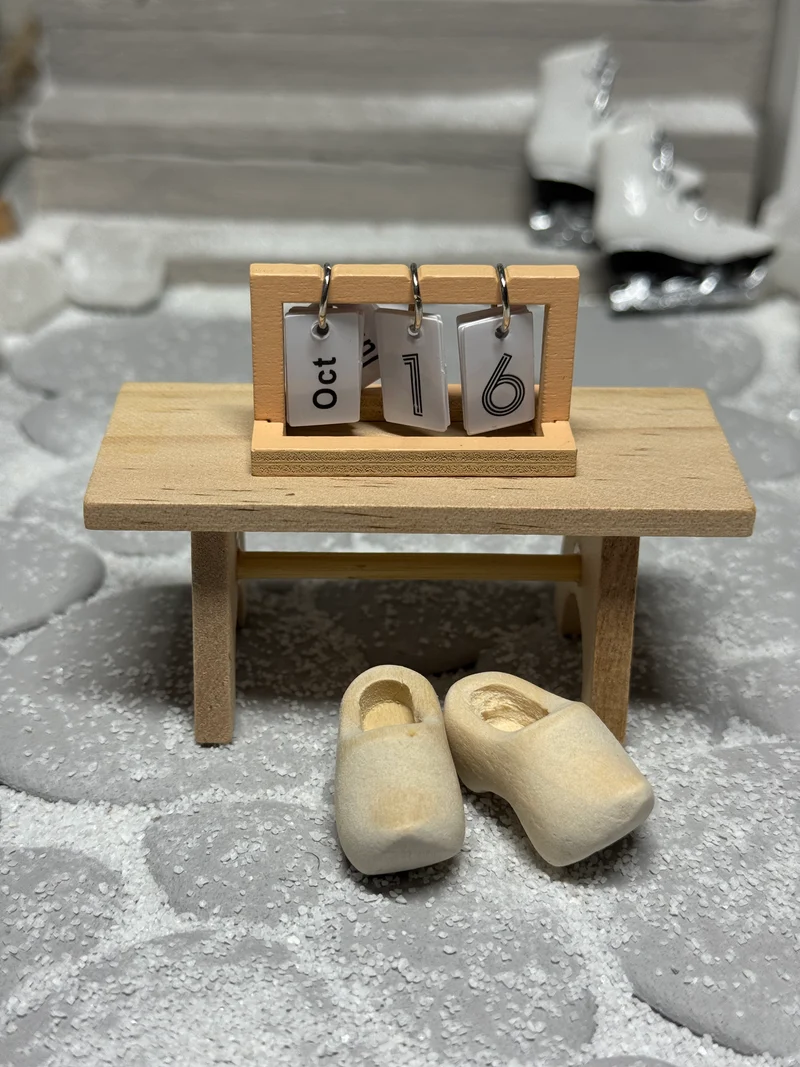 Klapp-Kalender Miniatur