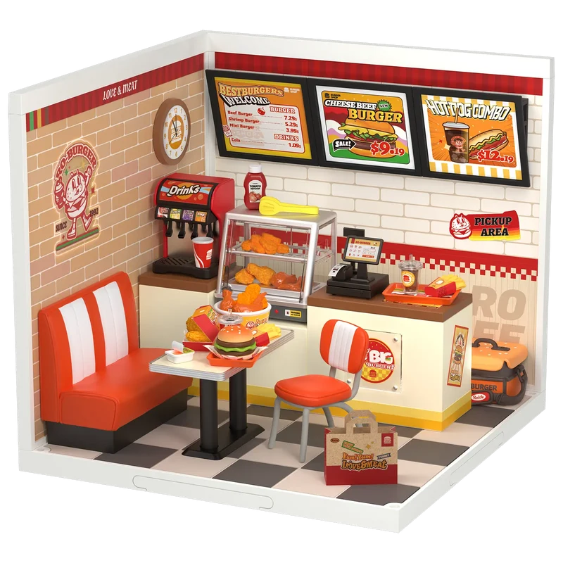 Robotime Yum Yum Burgers DW010