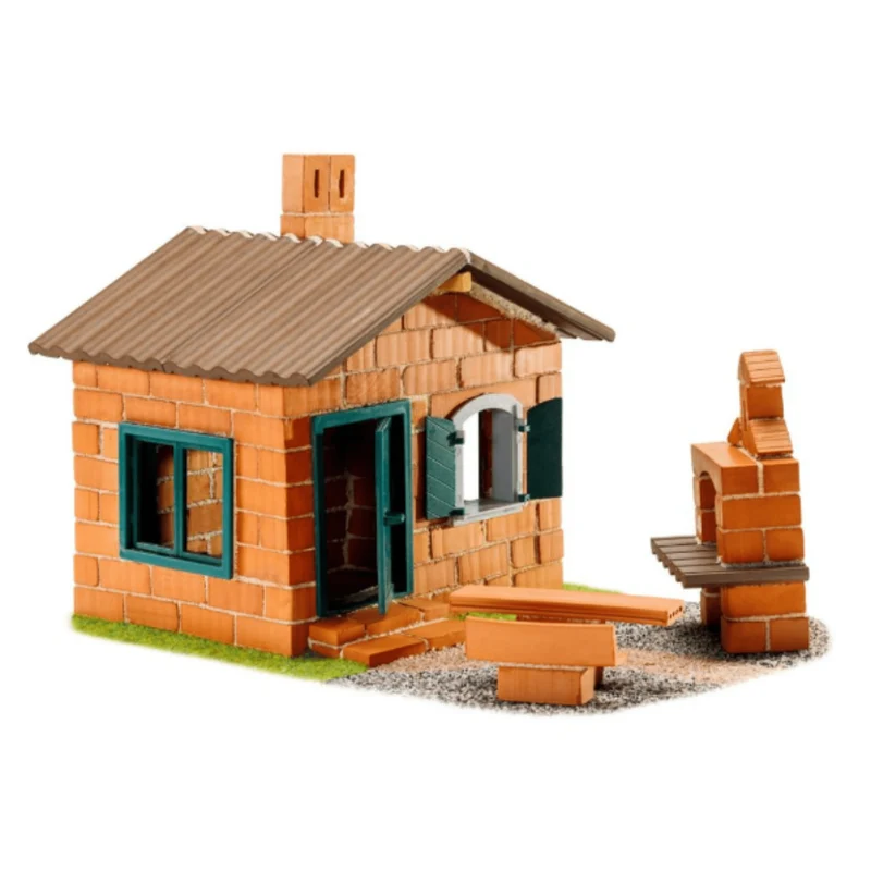 Teifoc 5210 Haus mit Grill/Sommerhaus, 185 Teile