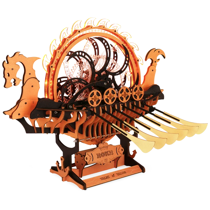 Robotime Viking Dragon Ship LK802