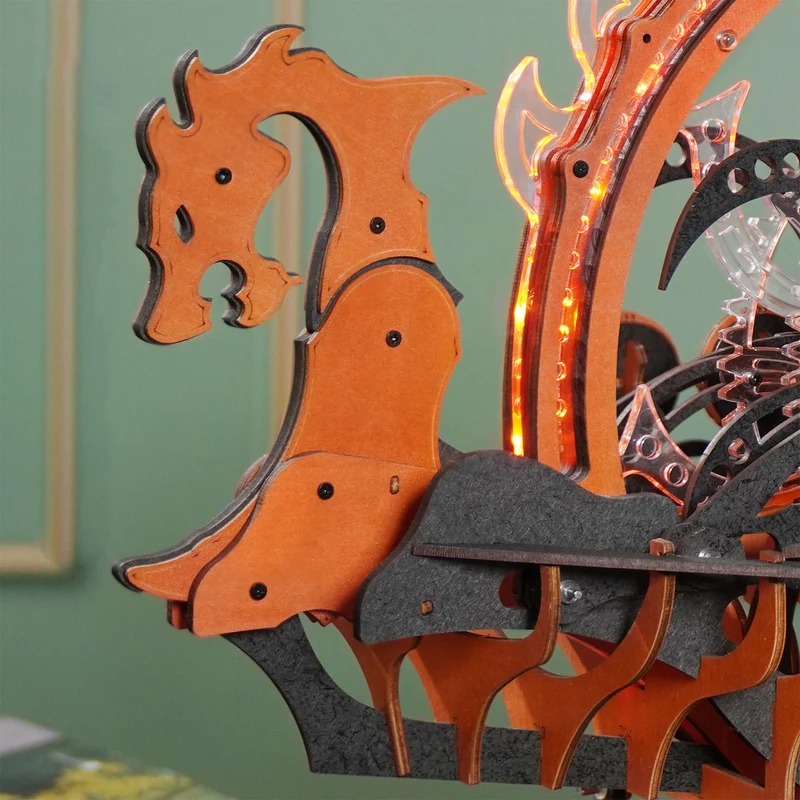 Robotime Viking Dragon Ship LK802