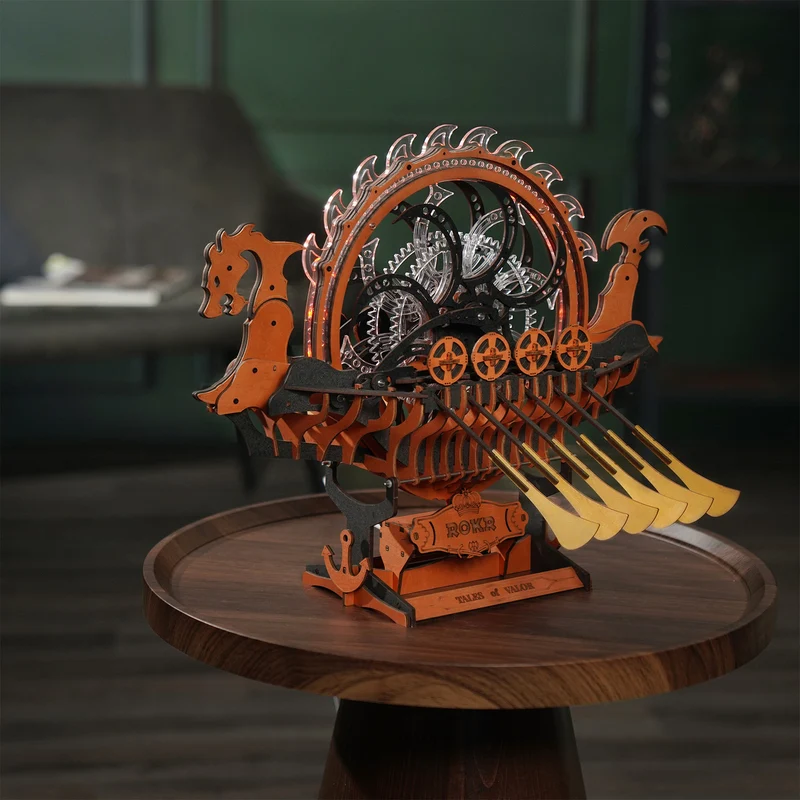 Robotime Viking Dragon Ship LK802