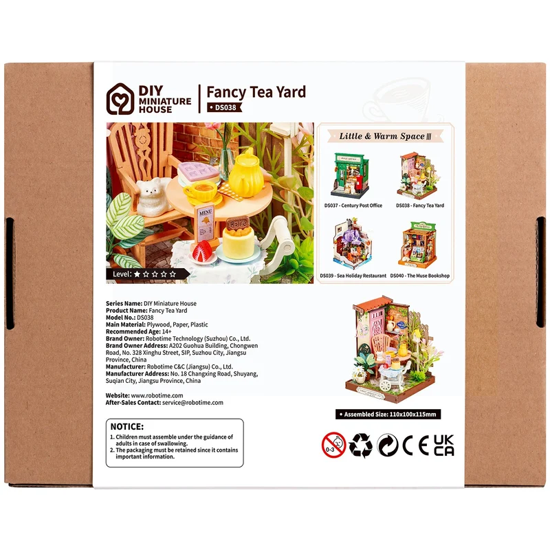 Robotime Fancy Tea Yard DS038