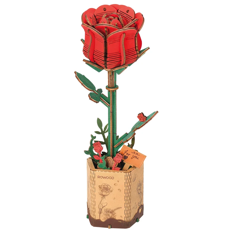 Robotime Red Rose / Rote Rose TW042