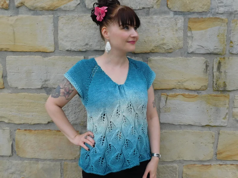 RVO-Shirt WALDELFE Strickanleitung