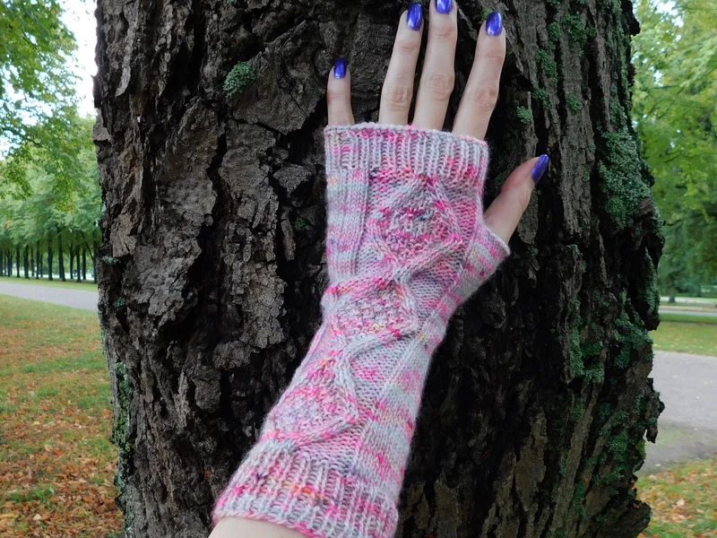 Armstulpen ZAUBERFEE Strickanleitung
