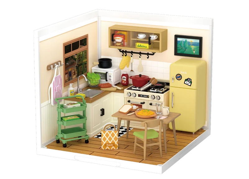 Robotime Happy Meals Kitchen DW008