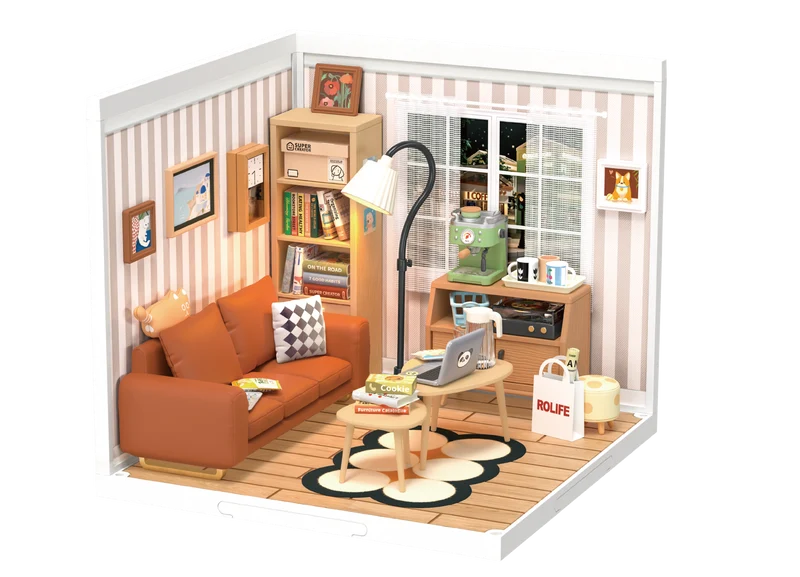 Robotime Cosy Living Lounge DW007