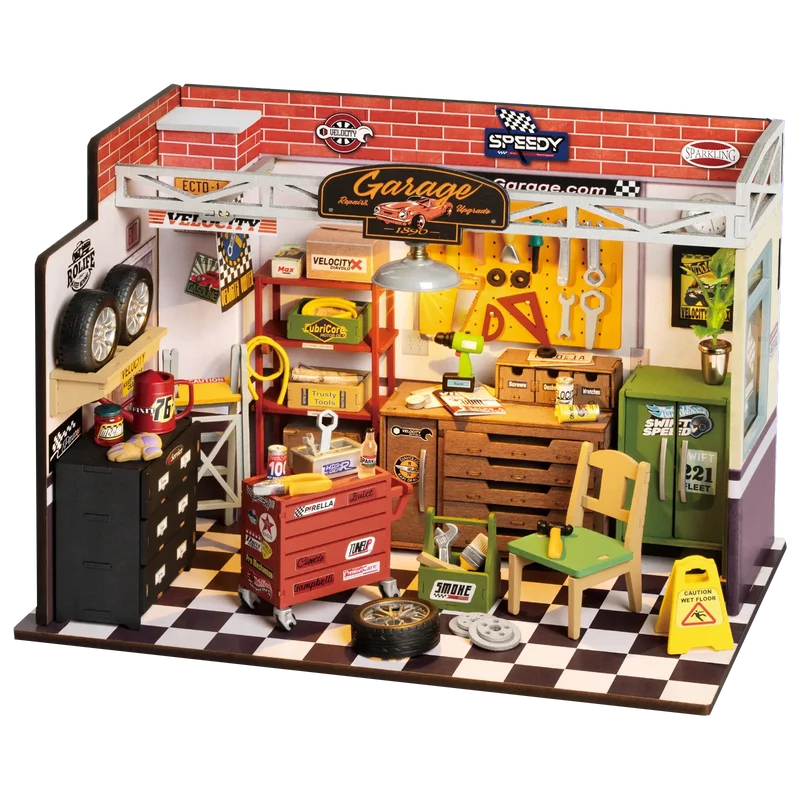 Robotime Garage Workshop DG165