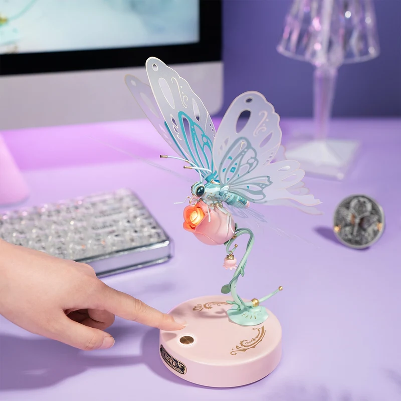 Robotime Butterfly (Pink) MI05P