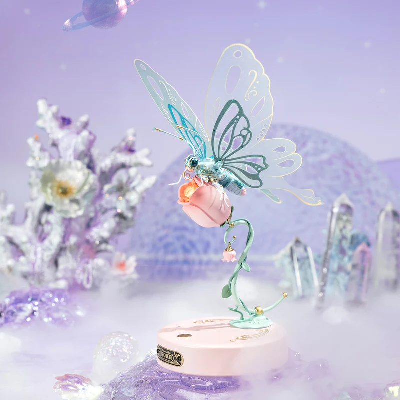 Robotime Butterfly (Pink) MI05P