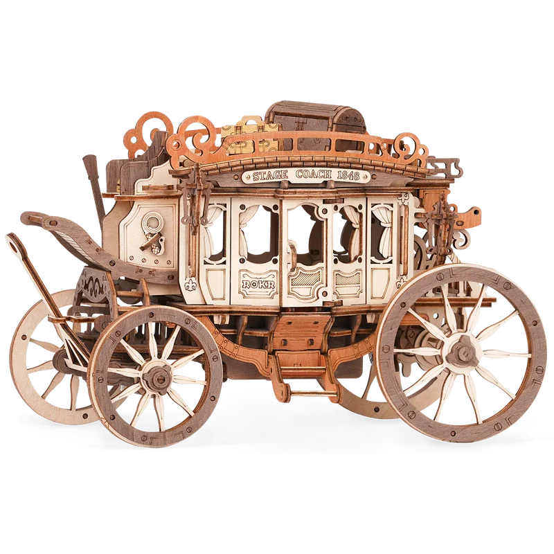 Robotime Stagecoach Music Box AMKA1