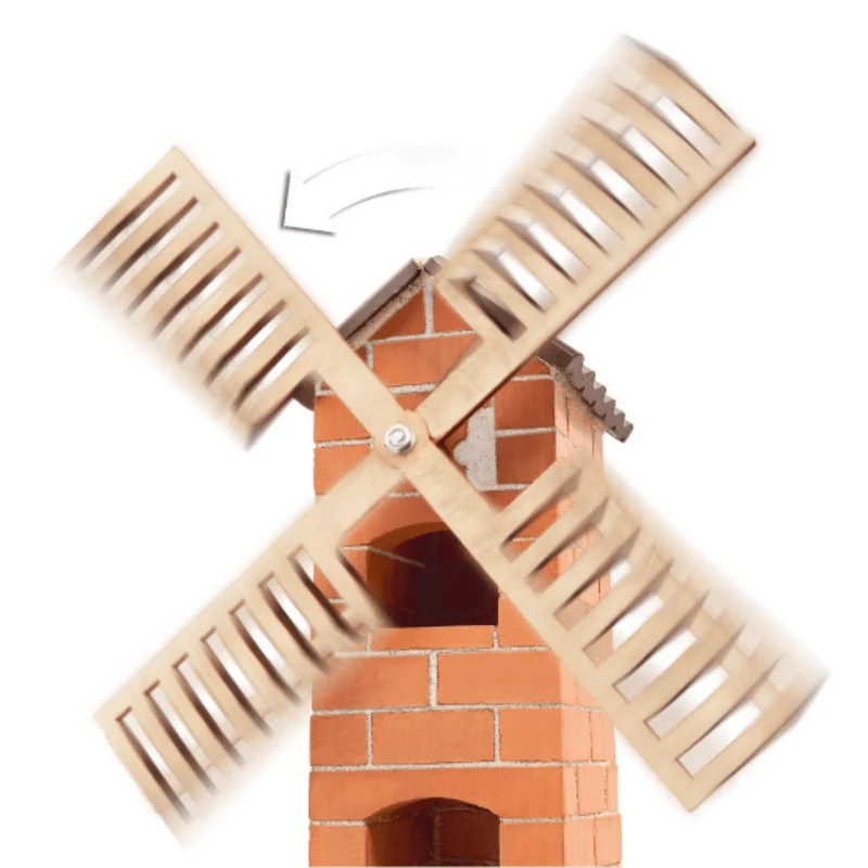 Teifoc 4040 Windmühle, 92 Teile