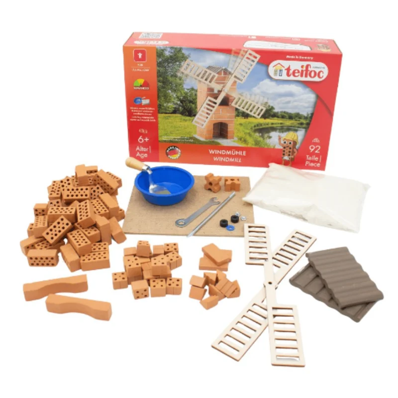 Teifoc 4040 Windmühle, 92 Teile