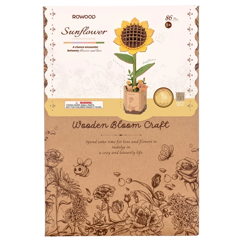 Robotime Sunflower / Sonnenblume TW011