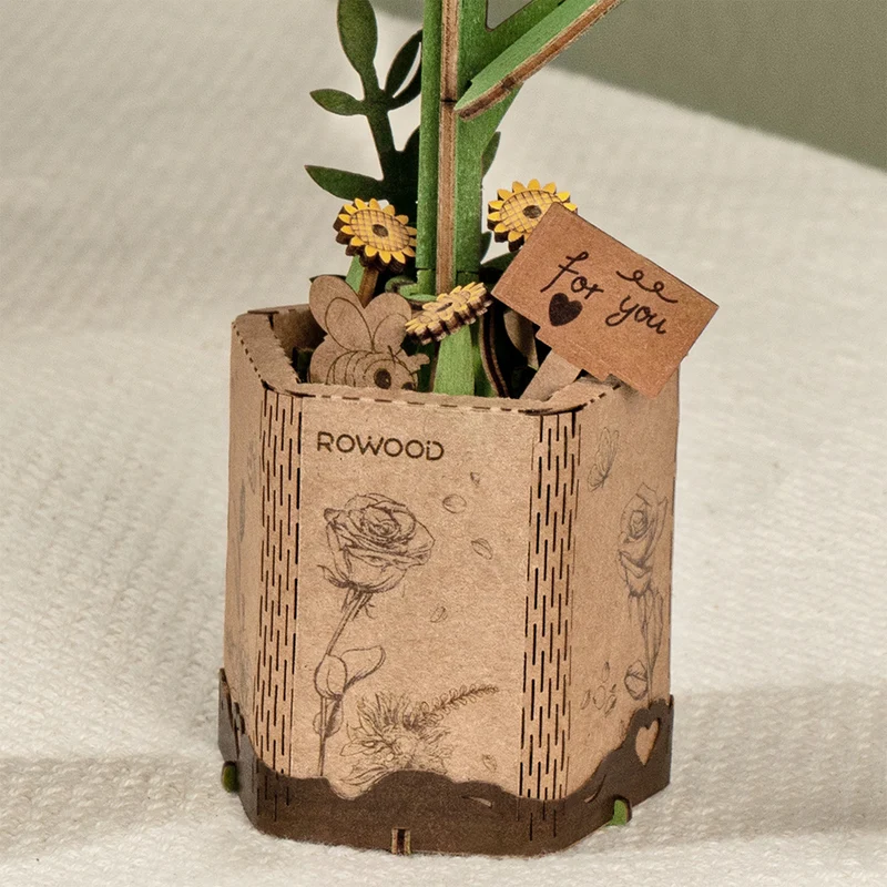 Robotime Sunflower / Sonnenblume TW011