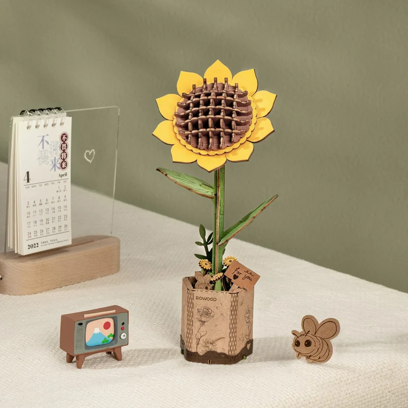 Robotime Sunflower / Sonnenblume TW011