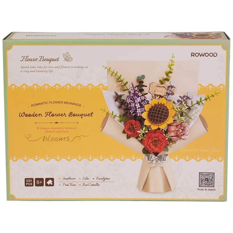 Robotime Flower Bouquet / Blumenstrauß TW01H