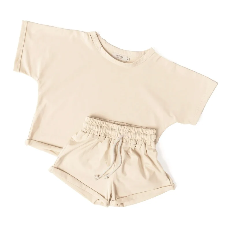T-Shirt und Short Nude "Summer Set"