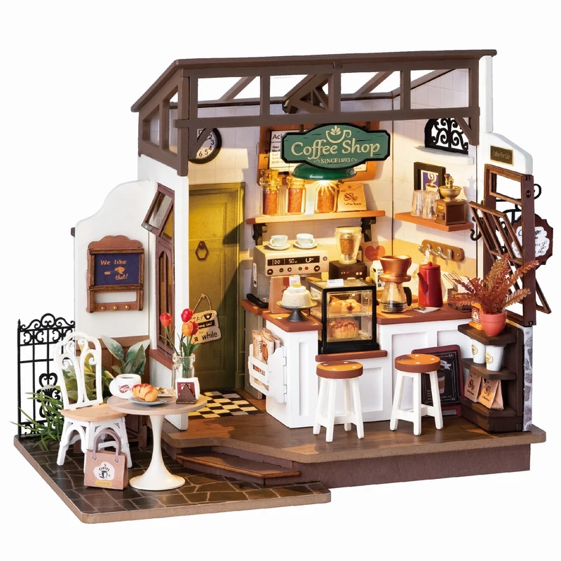 Robotime No.17 Slow Life Café DG162