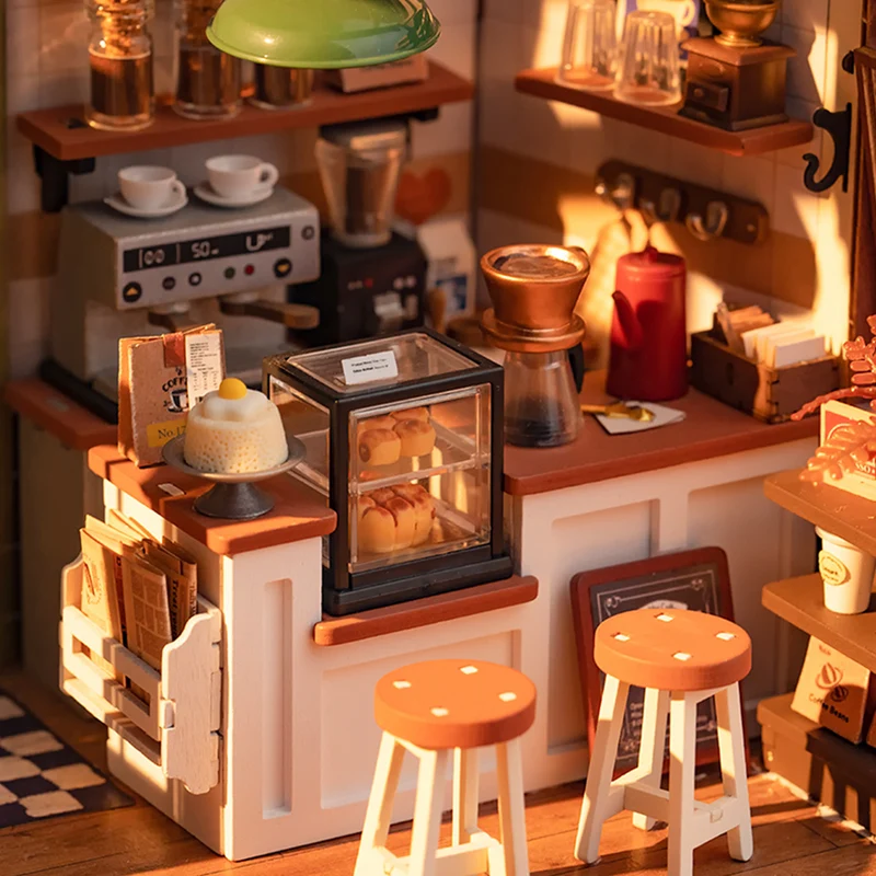 Robotime No.17 Slow Life Café DG162