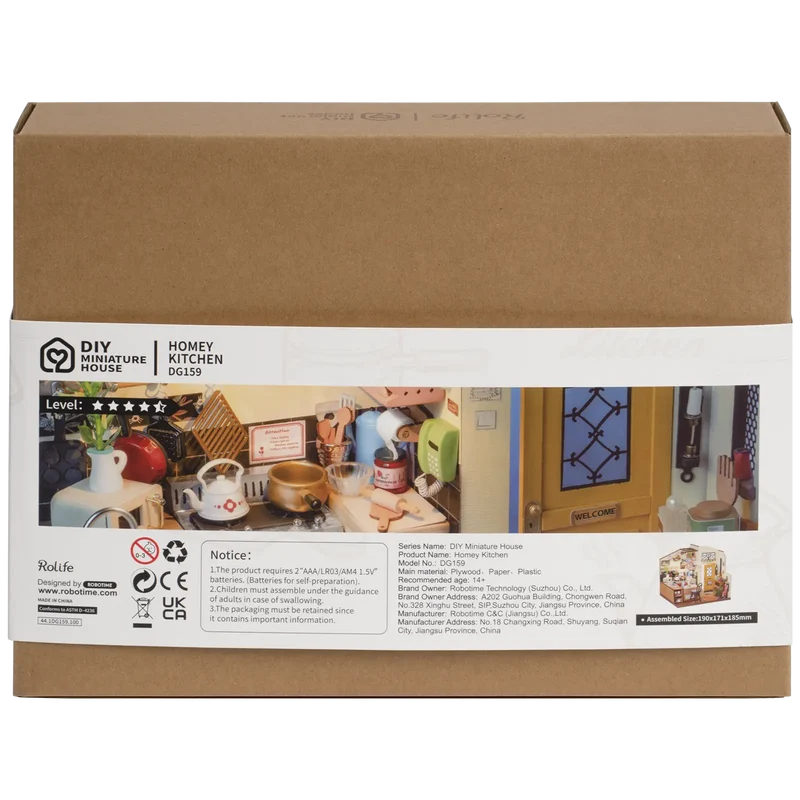 Robotime Cozy Kitchen DG159