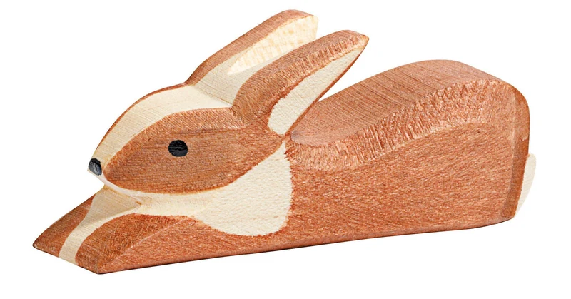 Ostheimer 15012 Hase braun gefleckt liegend