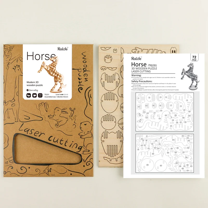 Robotime Horse TG231