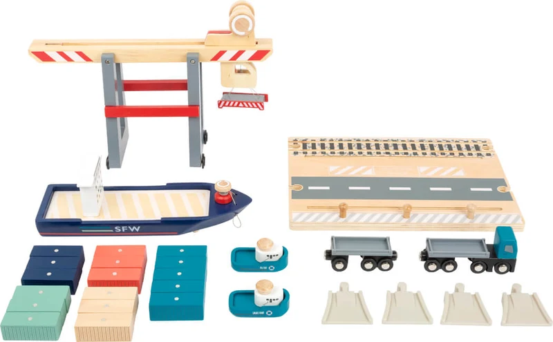 Spiel-Set "Container Hafen"