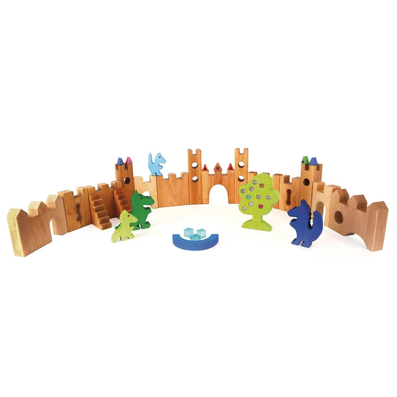 Bauspiel 0267 Großes Ritterburg Set, 16 Teile
