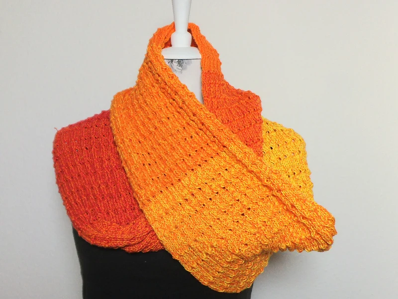 Loop FEUERSONNE Strickanleitung