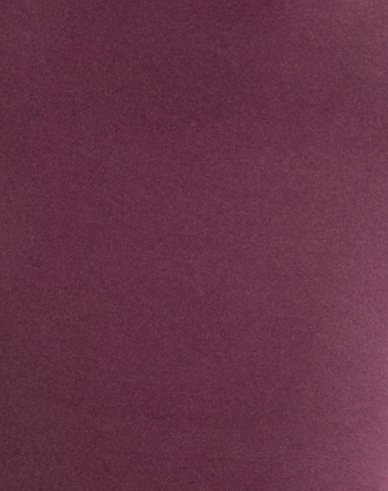 Naveli Halter-Maxikleid aus Cupro in Deep Purple