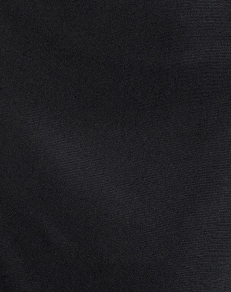 Milan Mini-Kleid mit Bolero aus schwarzem Netzstoff