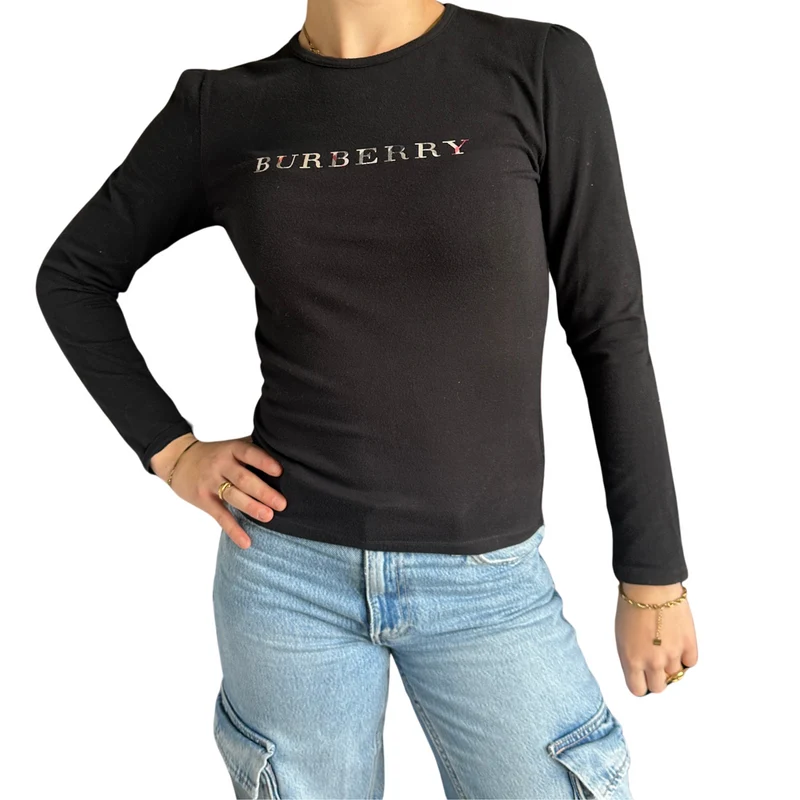 Burberry Logo-T-Shirt aus Baumwolle