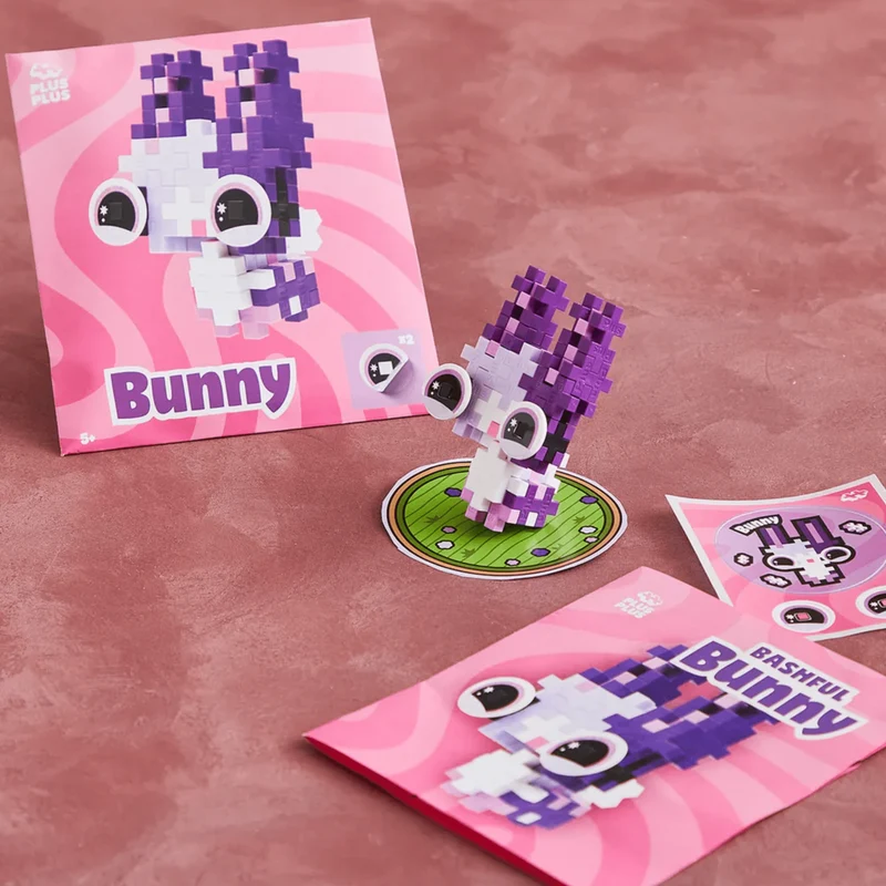Plus-Plus Kreativ Bausteine Haustiere - Hase