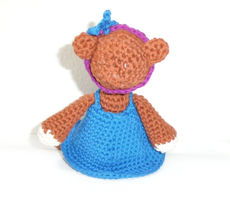 Teddy Berta (Bär-ta) Häkelanleitung