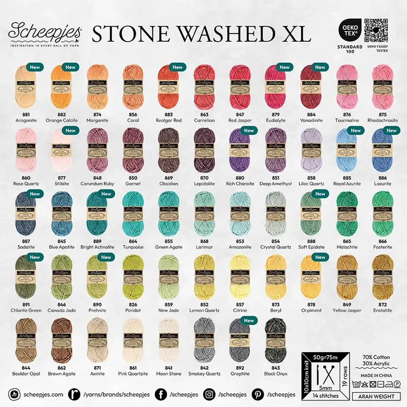 Stone Washed XL von Scheepjes