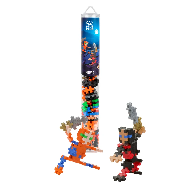 Plus-Plus 100 Kreativ Bausteine Ninjas