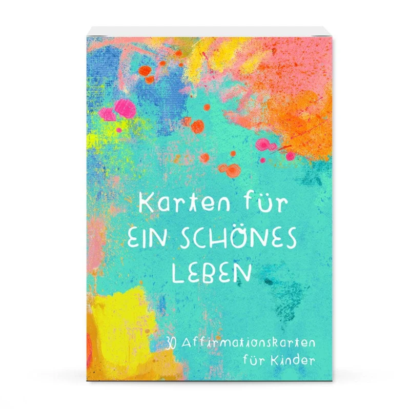 Affirmationskarten Set für Kinder - "Karten für ein schönes Leben"