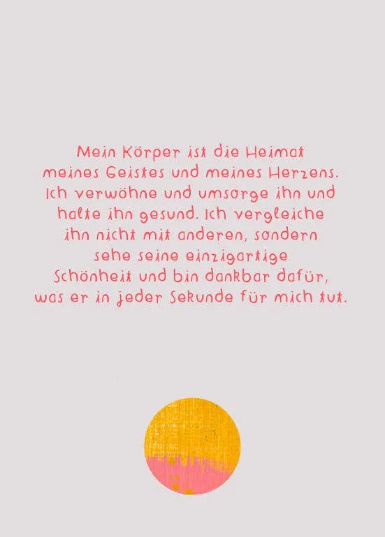 Affirmationskarten Set für Erwachsene - "Karten für ein gutes Leben"