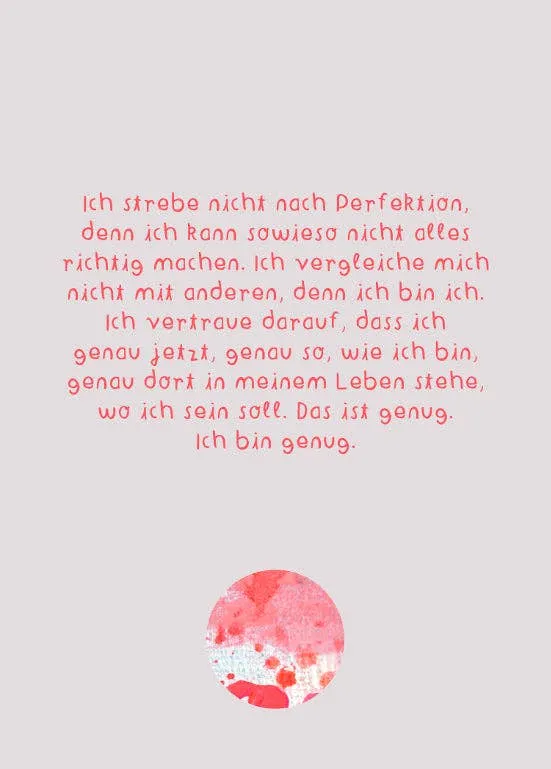 Affirmationskarten Set für Erwachsene - "Karten für ein gutes Leben"