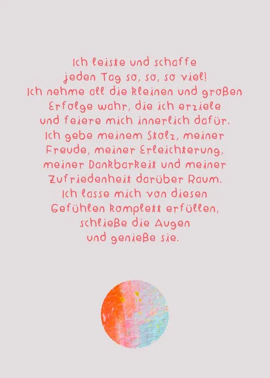 Affirmationskarten Set für Erwachsene - "Karten für ein gutes Leben"